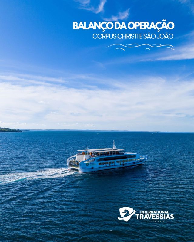 Balanço da Operação Especial | Feriados Corpus Christi e São João

Entre os dias 18 e 25 de junho, a ITS transportou mais de 137 mil passageiros e 23.800 veículos, registrando aumento de 8% no número de pessoas e 22% no de veículos, em comparação ao mesmo período de 2024.

Para garantir um serviço ágil e seguro, adotamos ações estratégicas como:
- 640 vagas extras de Hora Marcada
- Travessias a cada 30 minutos
- Reforço nas equipes de segurança, limpeza e manutenção
- Funcionamento 24h em dias pontuais

Foram realizadas 298 viagens oficiais e 107 extras para atender à alta demanda.

Seguimos comprometidos com a mobilidade dos nossos clientes!

#InternacionalTravessiasSalvador
